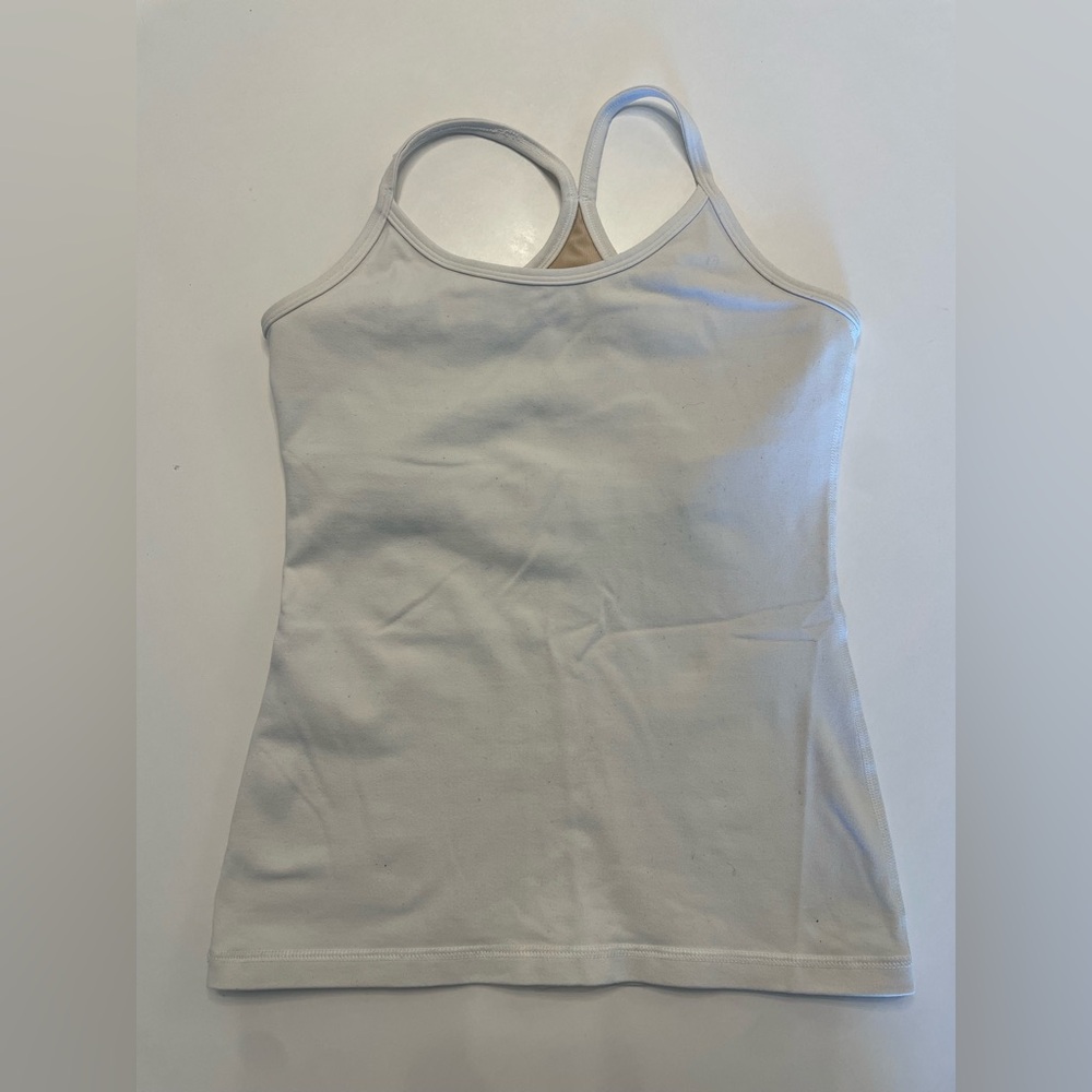 Lululemon work out shirt with built in bra